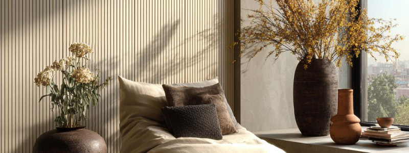 Luxury Wood Veneer Wainscoting System
