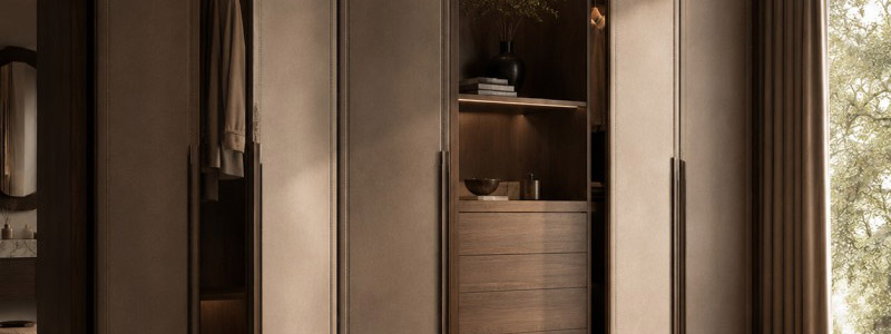 Luxury Leather Closet